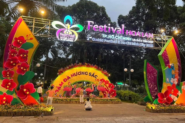 Festival Hoa lan thành phố Hồ Chí Minh trở lại sau 4 năm vắng bóng