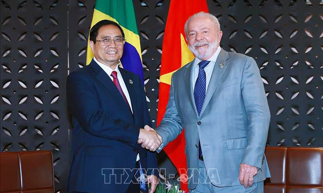 Thủ tướng Phạm Minh Chính gặp Tổng thống Brazil, Tổng thống Ukraine