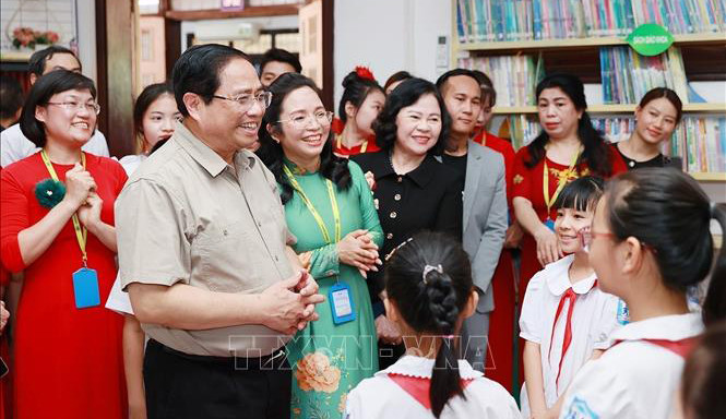 Ngày Quốc tế thiếu nhi 1-6: Thủ tướng Phạm Minh Chính thăm cơ sở giáo dục trẻ thiệt thòi