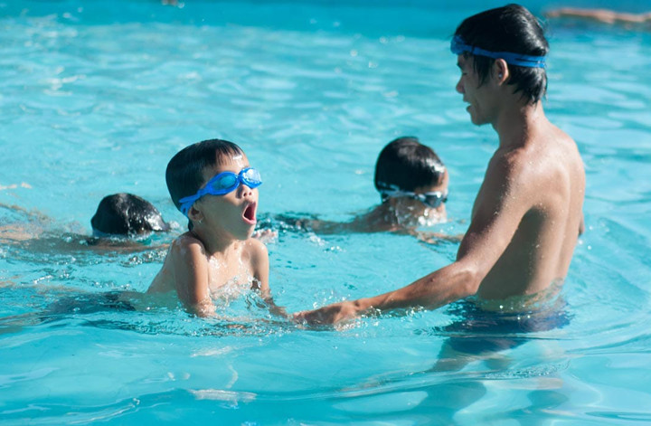 Tăng cường phổ cập bơi, chống đuối nước ở trẻ em