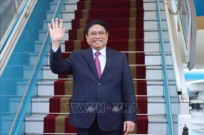Thủ tướng Phạm Minh Chính lên đường thăm chính thức Trung Quốc và dự Hội nghị thường niên Diễn đàn kinh tế thế giới