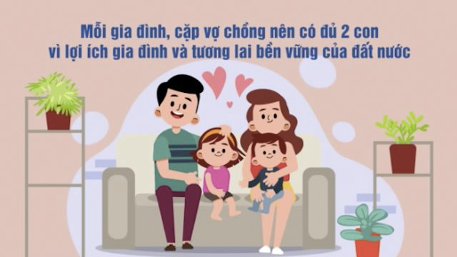 Thành phố Hồ Chí Minh: Kêu gọi mỗi cặp vợ chồng sinh đủ 2 con