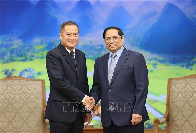 Thủ tướng Phạm Minh Chính: TTXVN và KPL cần tăng cường hợp tác, hỗ trợ nhau đào tạo nguồn nhân lực