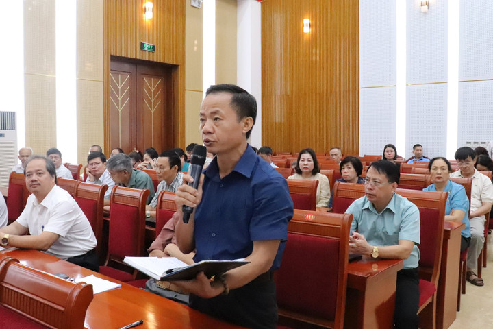 Cử tri quận Hoàng Mai kiến nghị sớm giải quyết nhiều vấn đề dân sinh