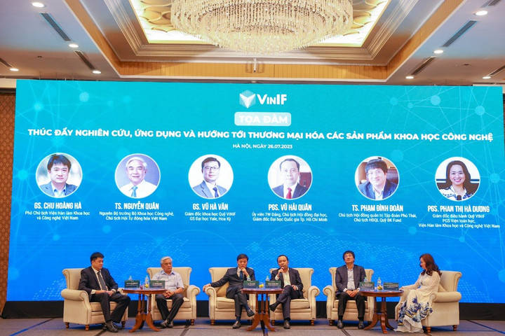 Quỹ VINIF tài trợ gần 800 tỷ đồng cho thúc đẩy nghiên cứu khoa học của Việt Nam
