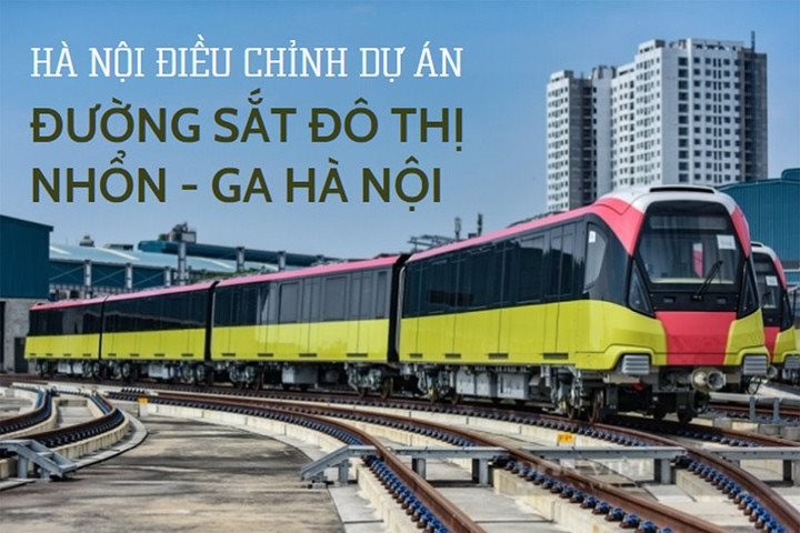 Hà Nội điều chỉnh dự án đường sắt đô thị Nhổn - ga Hà Nội