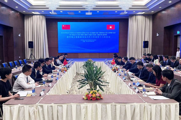 Việt Nam và Trung Quốc đàm phán vòng 16 về hợp tác trong các lĩnh vực ít nhạy cảm trên biển giữa hai nước