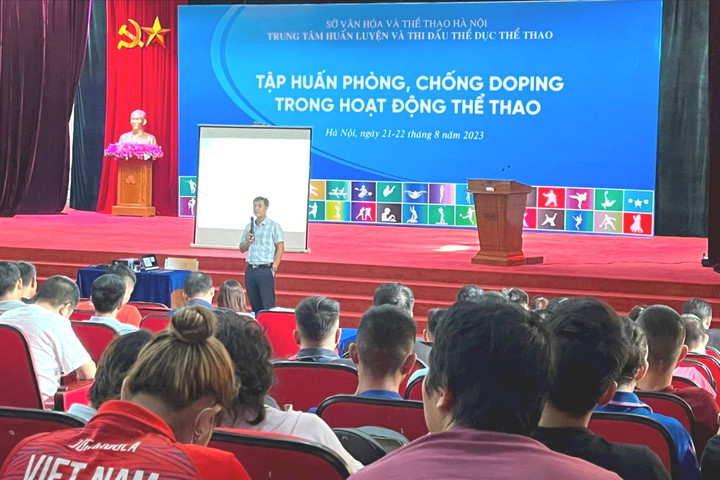 Hà Nội: 300 người tham gia tập huấn về phòng, chống doping trong thể thao