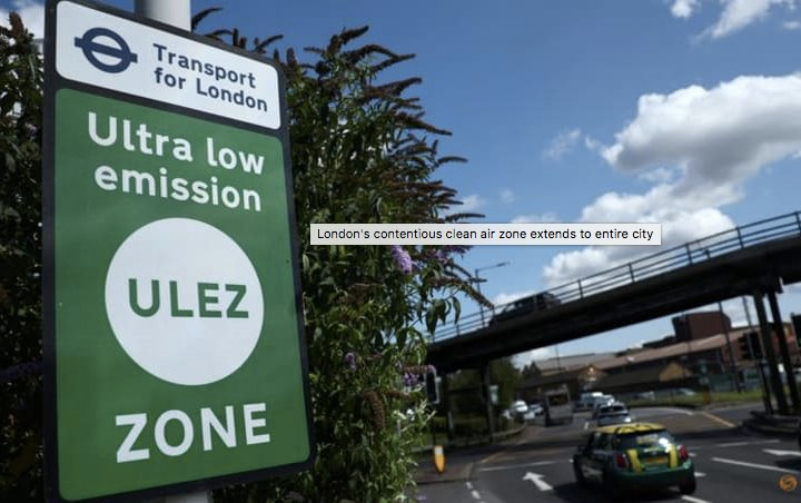 London chính thức áp phí hằng ngày với phương tiện gây ô nhiễm ra toàn bộ thủ đô