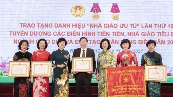 Nhà giáo Nguyễn Trọng Vĩnh được đề nghị xét tặng danh hiệu Nhà giáo nhân dân