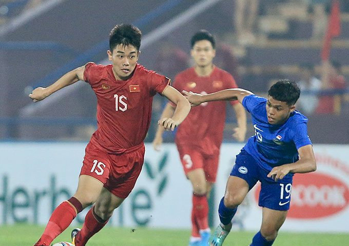 U23 Việt Nam chia điểm kịch tính với U23 Singapore