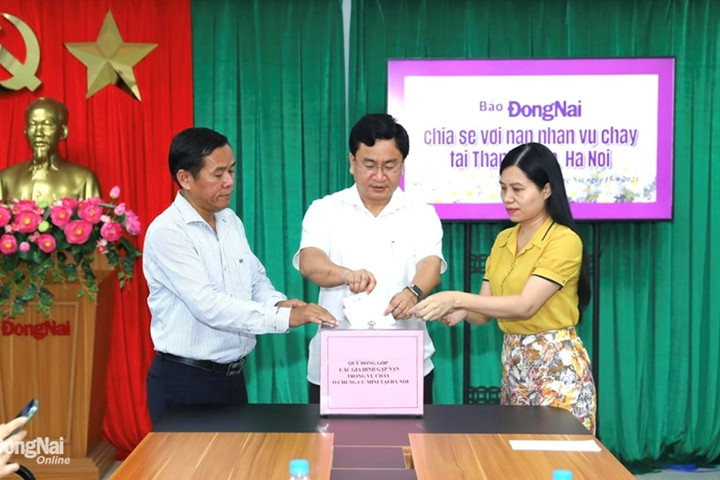 Nhiều tổ chức, cá nhân đóng góp Quỹ Trái tim nhân ái Báo Hànộimới, ủng hộ nạn nhân vụ cháy tại quận Thanh Xuân