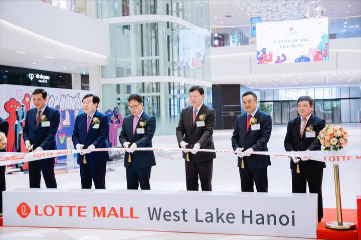 Khai trương Trung tâm thương mại Lotte mall West Lake - Tổ hợp mua sắm lớn phía Tây Hà Nội