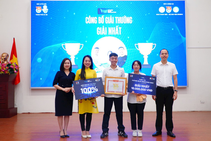 Trường THPT Thăng Long giành giải Nhất cuộc thi Sáng tạo vì một hành tinh xanh