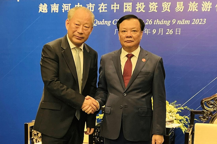 Tập đoàn xây dựng hàng đầu Trung Quốc mong muốn đầu tư vào Hà Nội