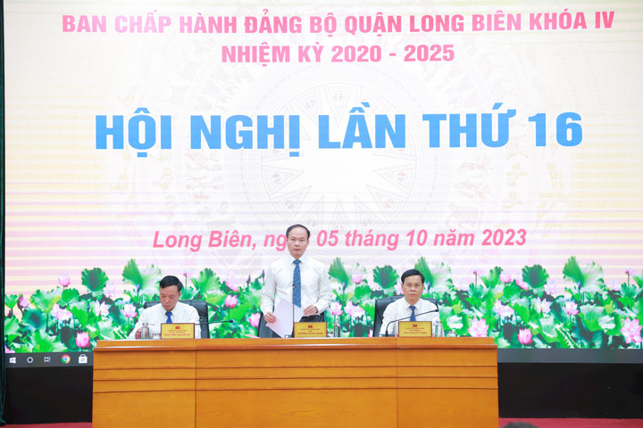 9 tháng, quận Long Biên giải ngân đầu tư xây dựng cơ bản đạt 122%