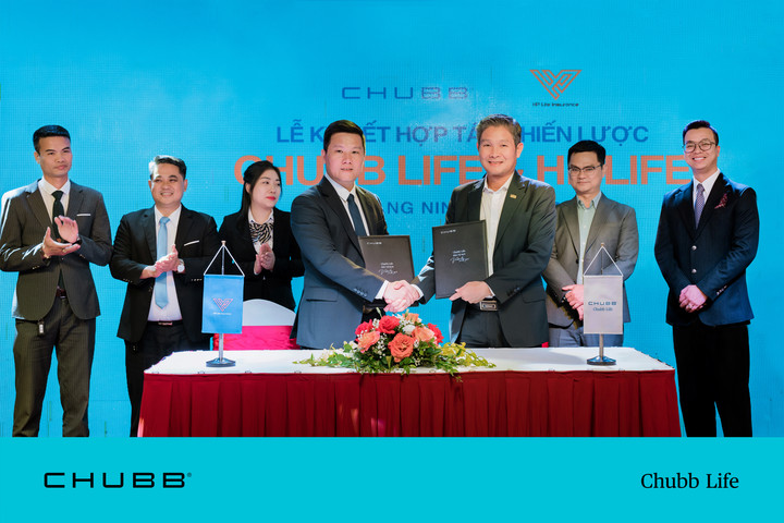 Chubb Life Việt Nam và HP Life Insurance hợp tác phân phối sản phẩm bảo hiểm nhân thọ