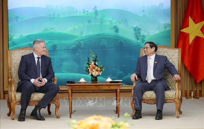Thủ tướng Phạm Minh Chính tiếp Tổng Thư ký Tổ chức Hợp tác và Phát triển kinh tế