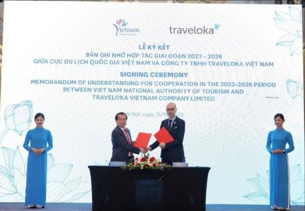 Cục Du lịch quốc gia Việt Nam “bắt tay” với Traveloka đẩy mạnh quảng bá du lịch