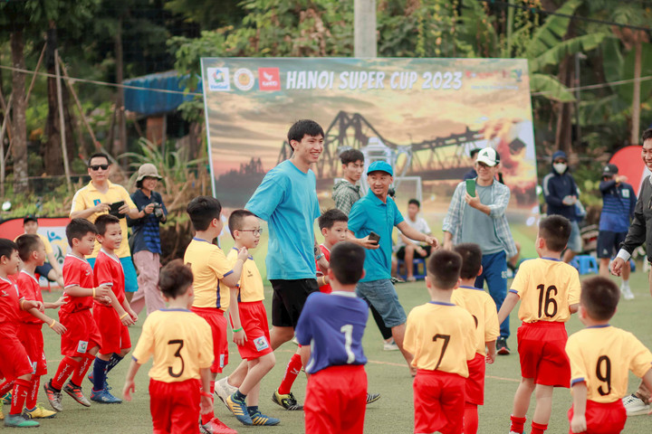 10.000 cầu thủ dự Giải bóng đá thiếu nhi Hà Nội Super Cup 2023
