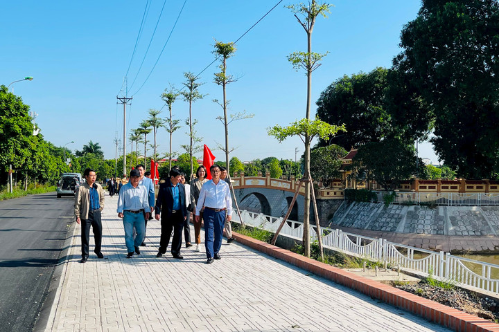 Hoàn thành thẩm định 8 xã nông thôn mới kiểu mẫu của Thanh Trì