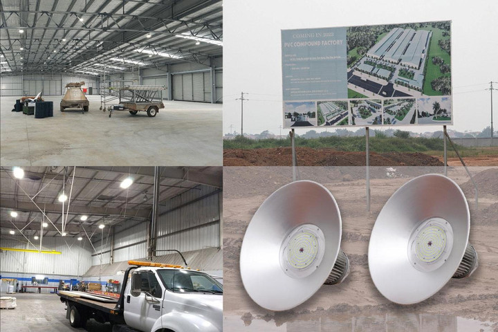 Đèn LED nhà xưởng HALEDCO tự hào được lựa chọn để cấp đèn chiếu sáng Nhà máy Foxconn Bắc Giang