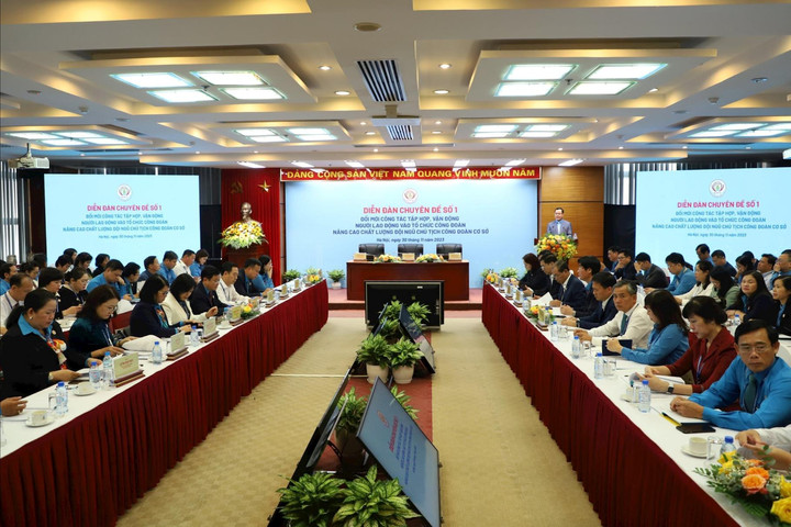 Hà Nội hiến kế để đến năm 2028, tổ chức Công đoàn Việt Nam có 15 triệu đoàn viên