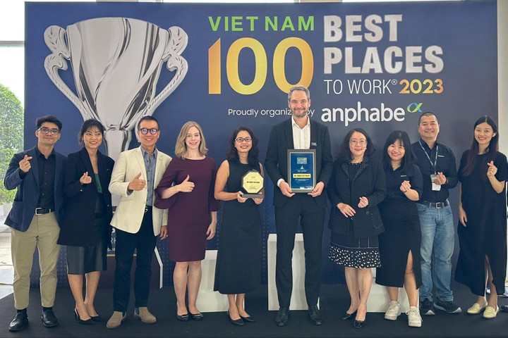 AB InBev Việt Nam thăng hạng trong danh sách Công ty làm việc tốt nhất Việt Nam năm 2023