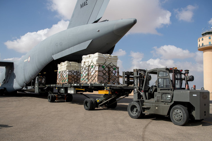 Qatar bàn giao thêm 62 tấn hàng hóa viện trợ người Palestine tại Dải Gaza
