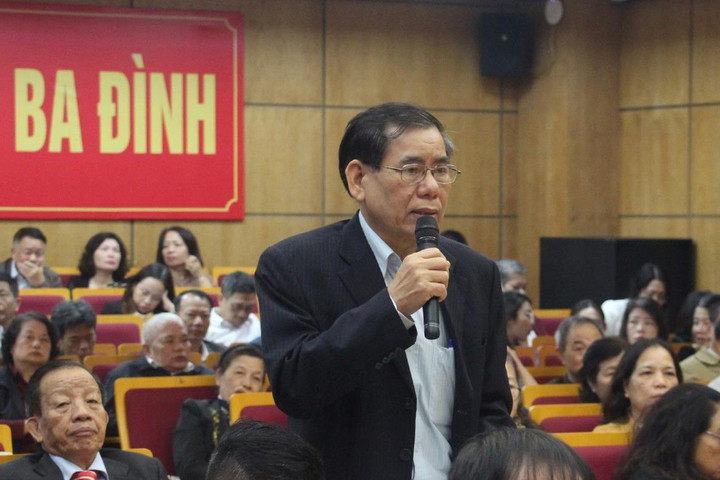 Cử tri Hà Nội mong chờ Quốc hội ban hành Luật Thủ đô (sửa đổi)