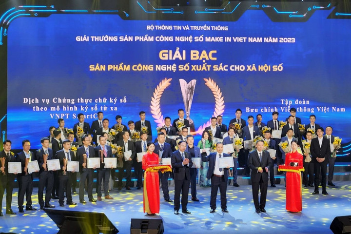 Sản phẩm số của VNPT “chinh phục” Make in Vietnam 2023