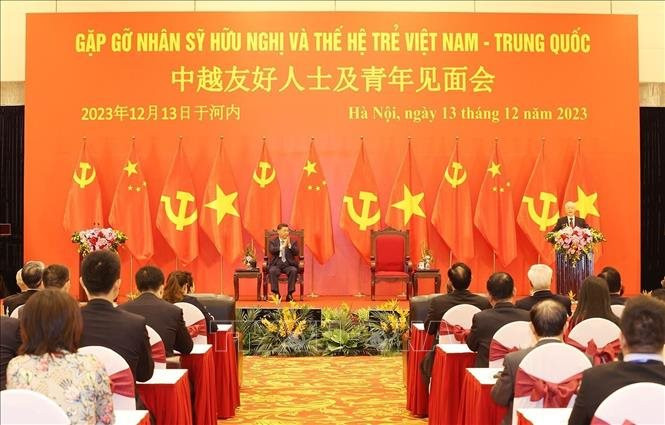 Tổng Bí thư Nguyễn Phú Trọng và Tổng Bí thư, Chủ tịch Trung Quốc Tập Cận Bình gặp mặt nhân sỹ hữu nghị, thế hệ trẻ hai nước