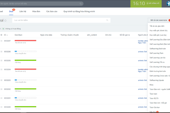 Số hóa lĩnh vực giáo dục thông qua việc ứng dụng CRM hàng đầu từ Hoa Kỳ