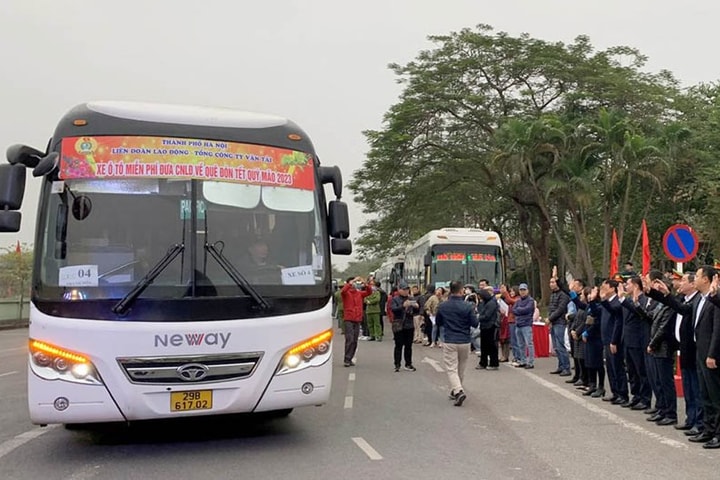 Tiêu chí người lao động được tham gia “Hành trình Tết Công đoàn - Xuân 2024”