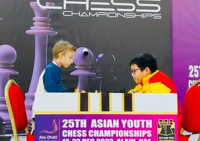 Việt Nam giành Huy chương vàng cờ tiêu chuẩn Giải cờ vua trẻ châu Á 2023