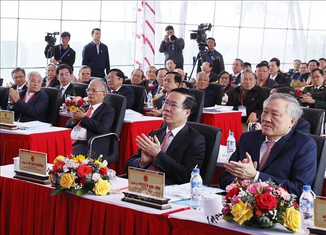 Chủ tịch nước Võ Văn Thưởng dự Lễ Công bố Quy hoạch tỉnh Quảng Ngãi thời kỳ 2021-2030, tầm nhìn đến 2050