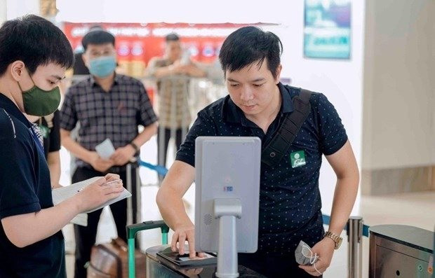 Ứng dụng xác thực sinh trắc học toàn trình tại sân bay Phú Bài, Cát Bi và Điện Biên 