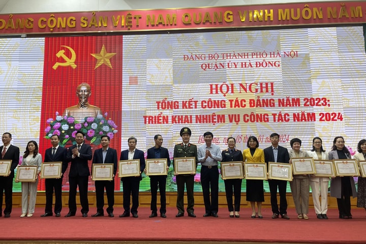 Hà Đông: Hoàn thành và hoàn thành vượt mức 27/28 chỉ tiêu năm 2023