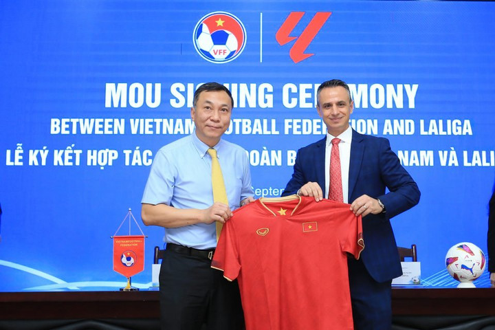 VFF hợp tác Laliga đào tạo nâng cao cho 40 huấn luyện viên bóng đá trẻ Việt Nam