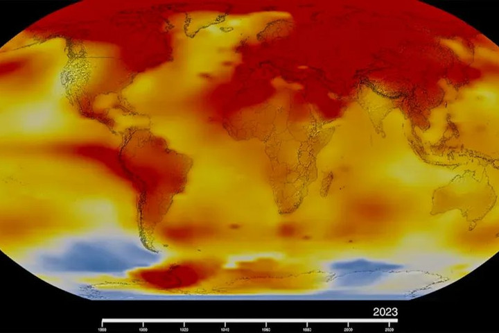NASA xác nhận 2023 là năm nóng nhất được ghi nhận