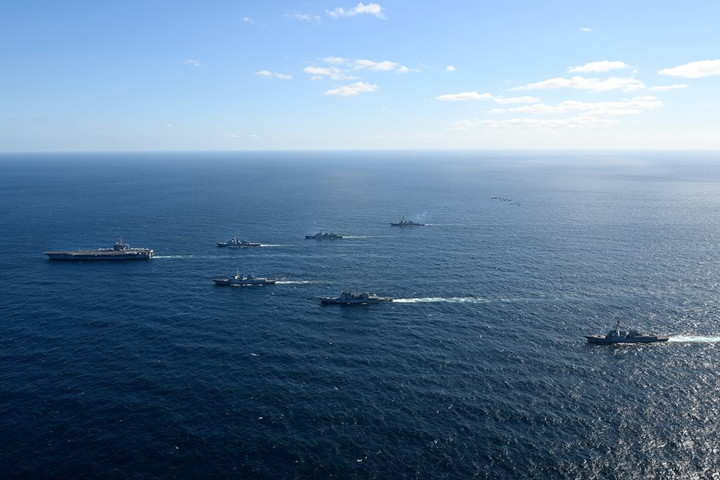 Hàn Quốc - Mỹ - Nhật Bản tập trận hải quân chung