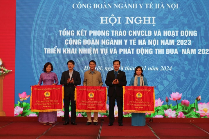 Công đoàn ngành Y tế Hà Nội phát động 2 đợt thi đua trong năm 2024