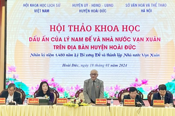 Dấu ấn của Đức vua Lý Nam Đế và Nhà nước Vạn Xuân tại huyện Hoài Đức