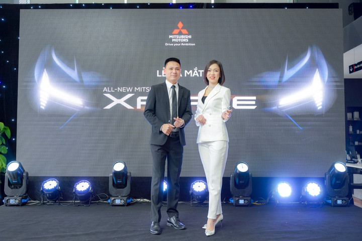 Á hậu Lê Thị Khánh Vân xuất hiện lộng lẫy tại lễ ra mắt xe Mitsubishi Xforce - Tuyên Quang