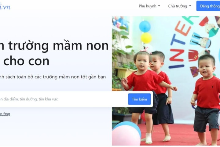 Kiddi.vn: Giải pháp hàng đầu về tìm trường mầm non