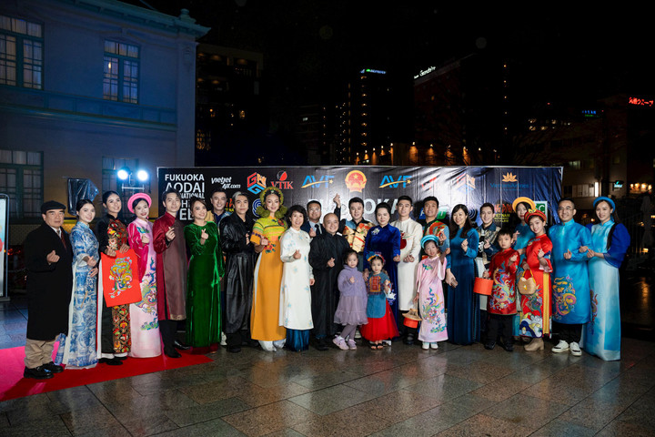 Lần đầu tiên tổ chức lễ hội Áo dài Việt Nam tại Fukuoka (Nhật Bản)