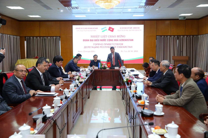 Việt Nam - Uzbekistan thúc đẩy quan hệ hợp tác song phương trên nhiều lĩnh vực