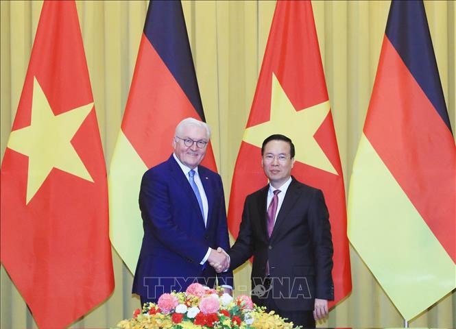 Tổng thống Đức kết thúc tốt đẹp chuyến thăm cấp Nhà nước đến Việt Nam