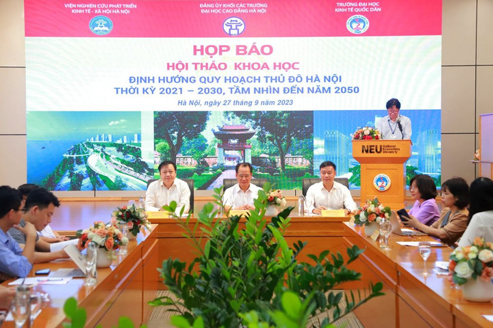 Viện Nghiên cứu phát triển kinh tế - xã hội Hà Nội: Từng bước khẳng định thế mạnh, góp sức xây dựng Thủ đô