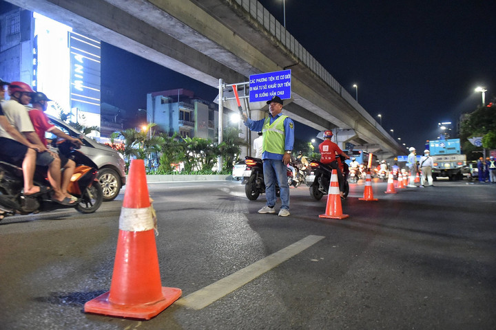 Khôi phục tổ chức giao thông trên tuyến đường Nguyễn Trãi